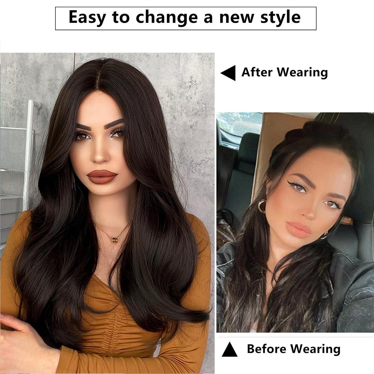 NATURAL BLACK FULL HEAD