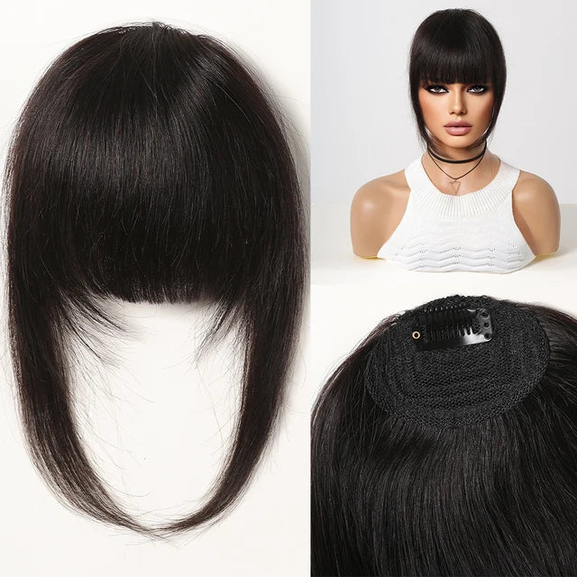 Clip in Bangs Front Hair Fringe orignal M Ali
