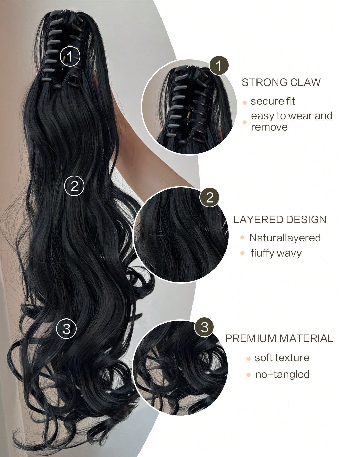 Premium Long Ponytail Extension My Store