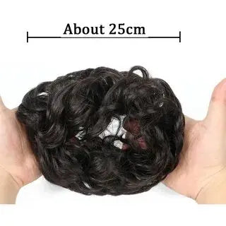 CURLY HAIR BUN My Store