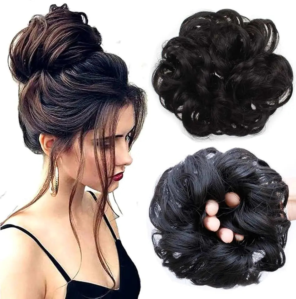 CURLY HAIR BUN My Store