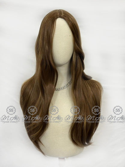 Gold Brown Full head wig