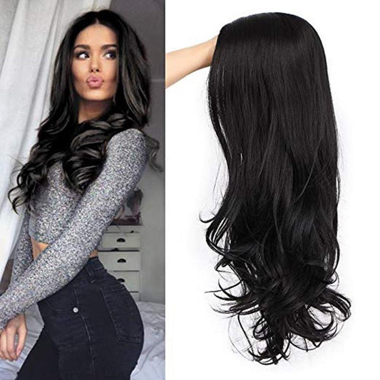 Black Full Head Wig