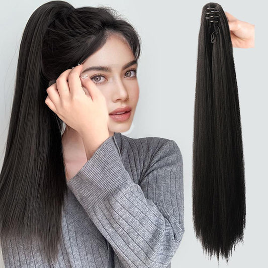 Black Long Ponytail hair