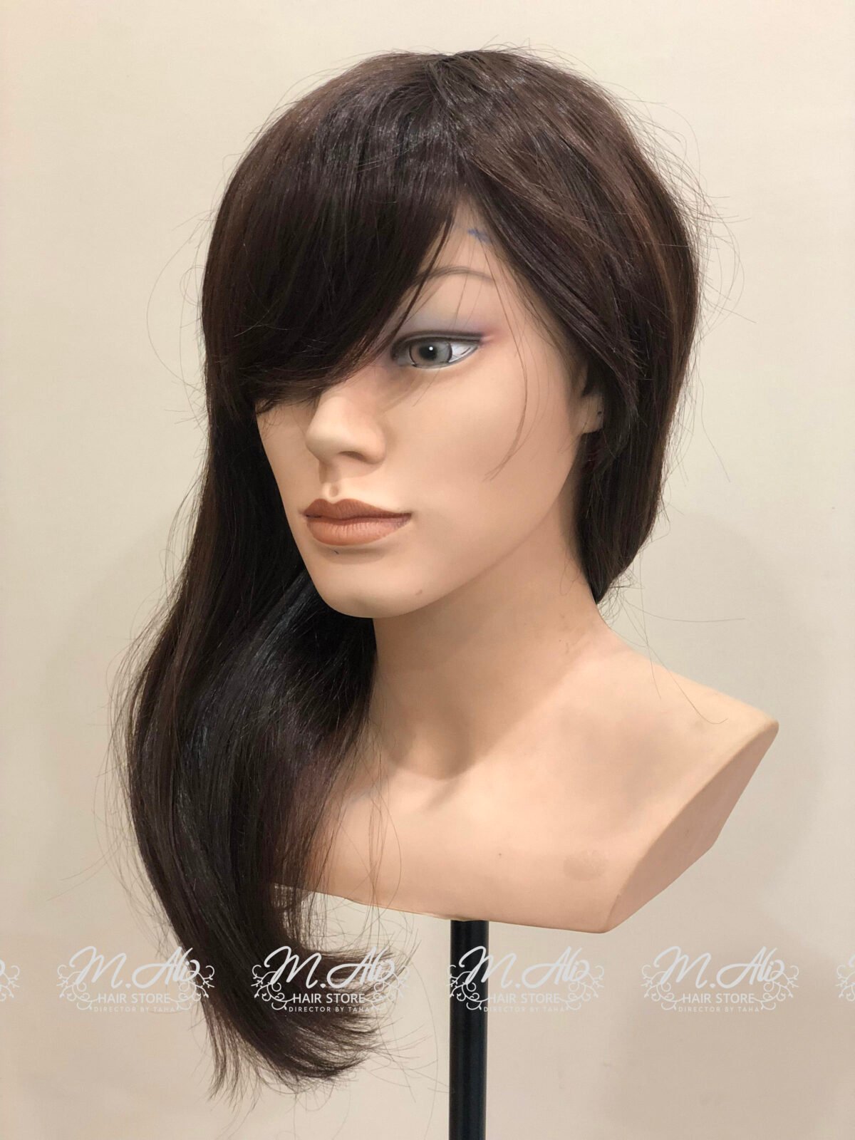 FULL HEAD WIG - BROWN IN SHORT