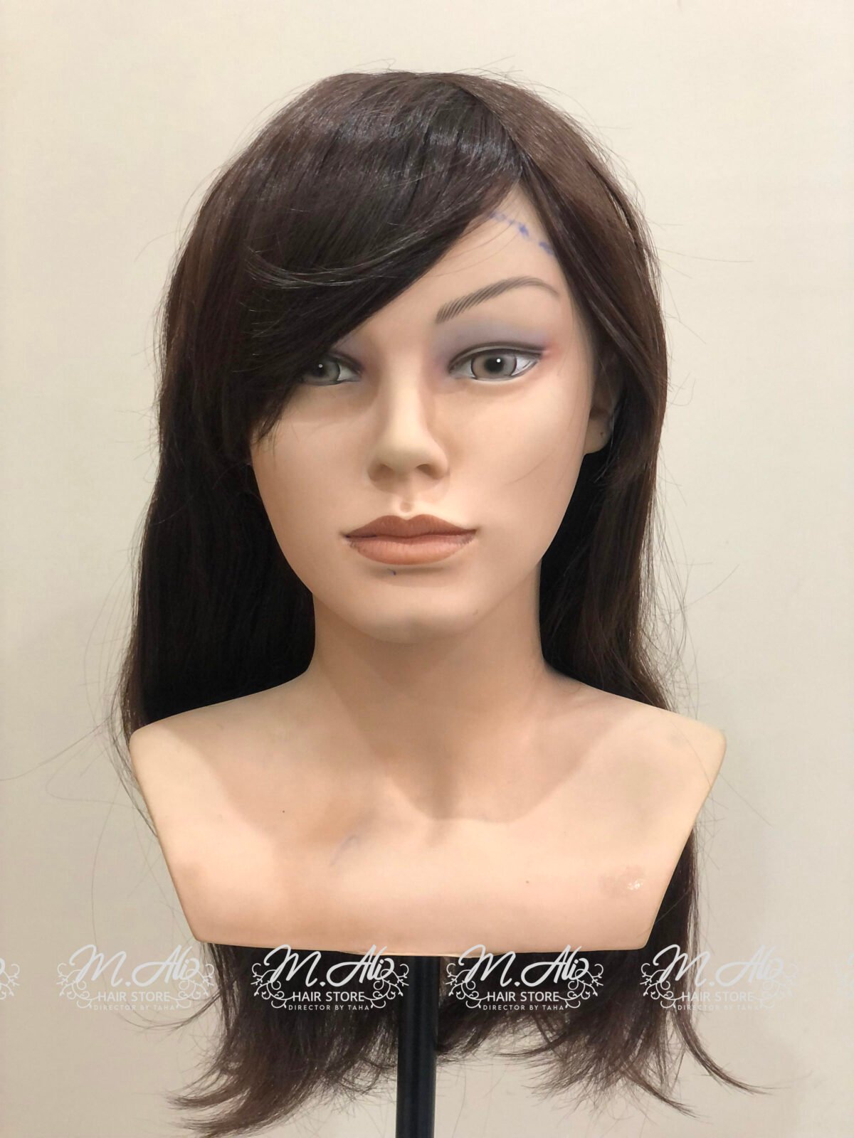 FULL HEAD WIG - BROWN IN SHORT