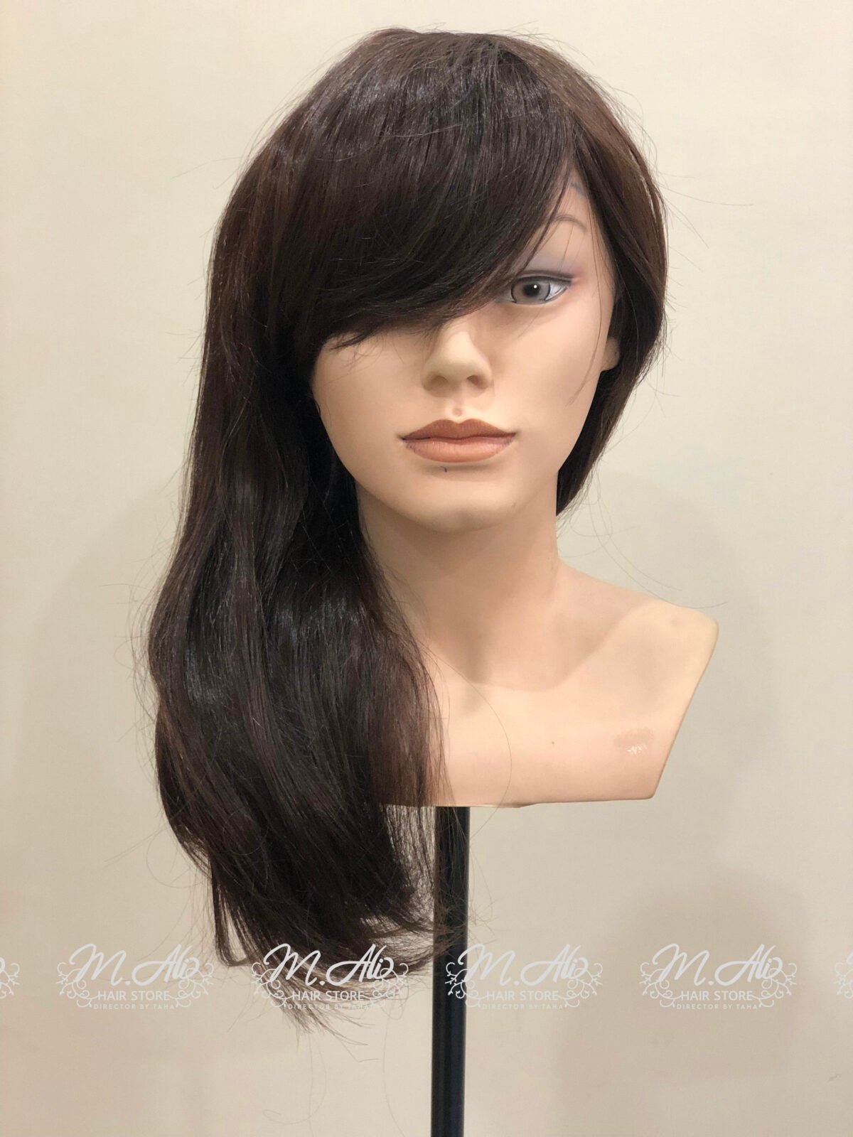 FULL HEAD WIG - BROWN IN SHORT