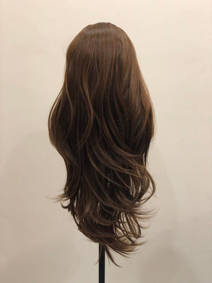 FULL HEAD WIG - CARAMEL BROWN