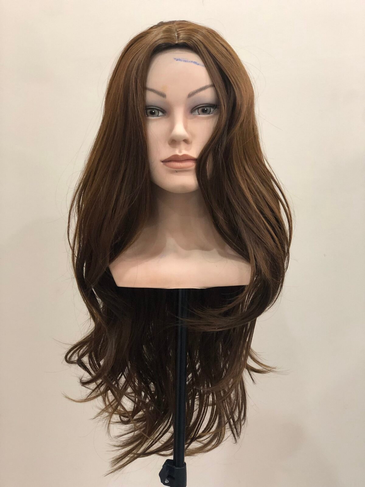 FULL HEAD WIG - CARAMEL BROWN