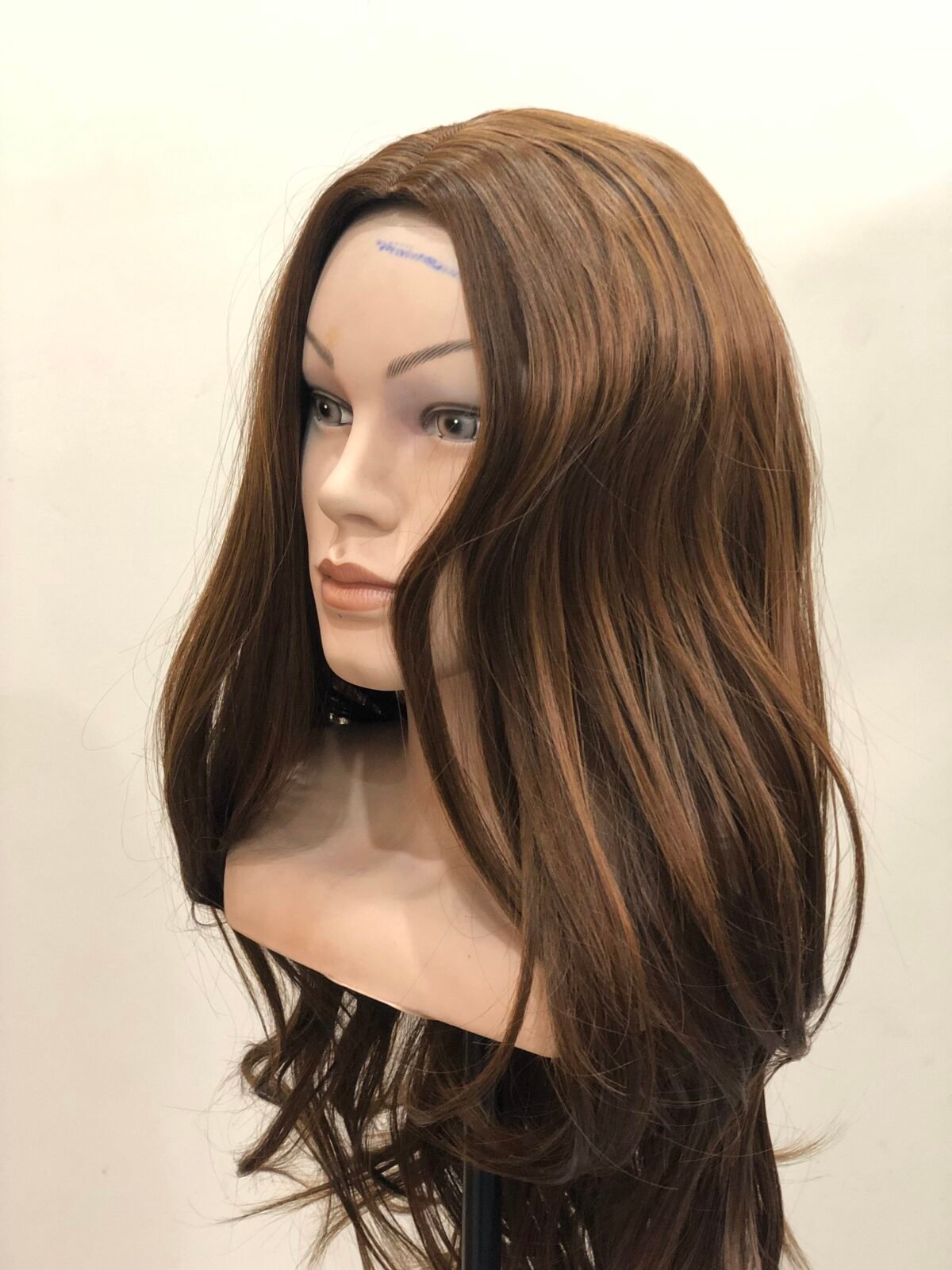 FULL HEAD WIG - CARAMEL BROWN