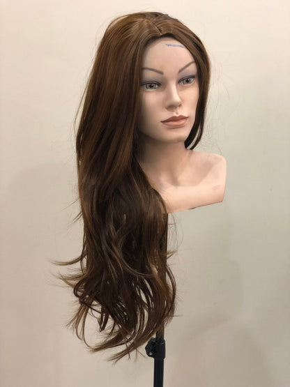 FULL HEAD WIG - CARAMEL BROWN