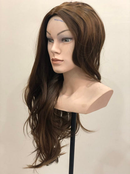 FULL HEAD WIG - CARAMEL BROWN