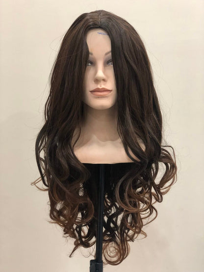 FULL HEAD WIG - BROWN LAYER CUT