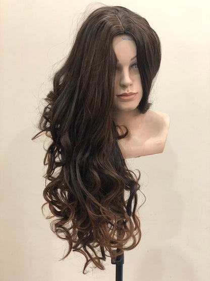 FULL HEAD WIG - BROWN LAYER CUT