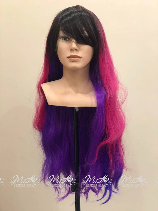 RAINBOW LONG CURLY (5)