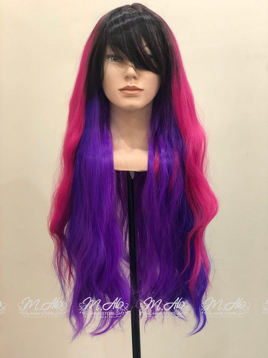 RAINBOW LONG CURLY (9)