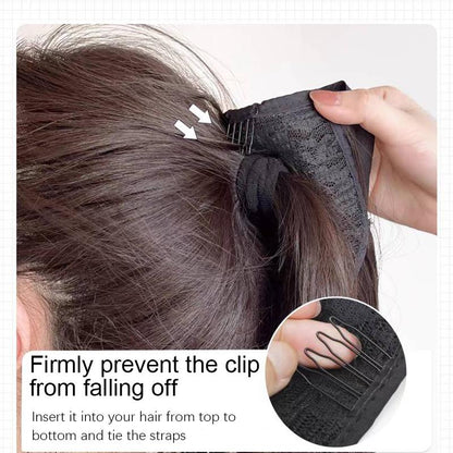 NATURAL BLACK STRAIGHT PONYTAIL M Ali