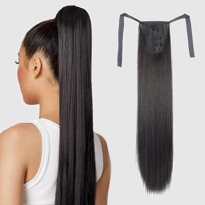 NATURAL BLACK STRAIGHT PONYTAIL M Ali
