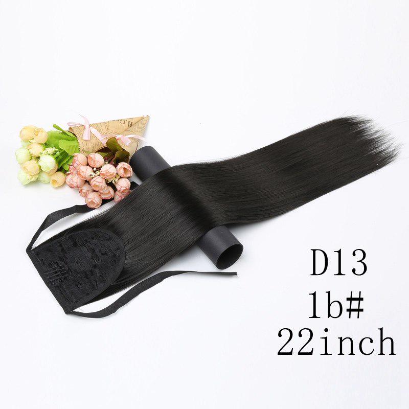 NATURAL BLACK STRAIGHT PONYTAIL M Ali