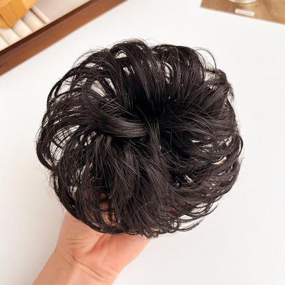 Curly Hair Bun