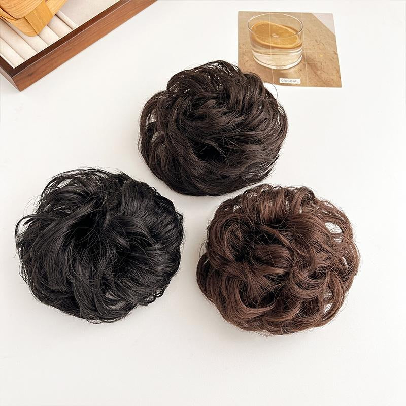 Curly Hair Bun