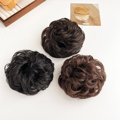 Curly Hair Bun