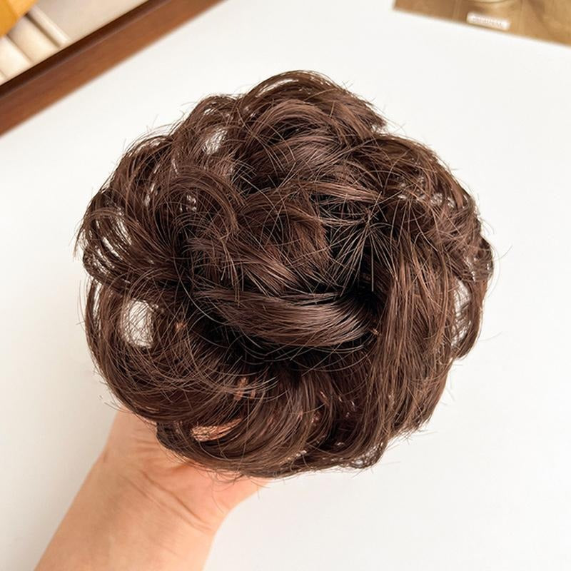 Curly Hair Bun