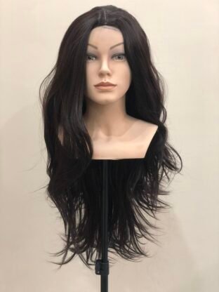 BLACK FULL HEAD WIG WITH LAYER CUT
