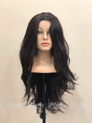 BLACK FULL HEAD WIG WITH LAYER CUT